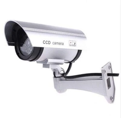 Bullet Fake Dummy Security Camera IR Light LED Sensor Surveillance Dummy Cameras - Image 1 of 4