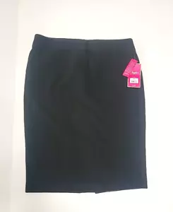 Candies Black Pencil Skirt, City Fit Slimming Technology Size7 NWT. - Picture 1 of 4
