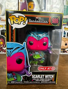 Funko Pop! Scarlet Witch 986 Wanda Vision Marvel Target Exclusive - Picture 1 of 5