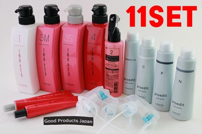 Lebel cosmetic IAU Cell Care 1, 2, 3S, 3M 4, 5S, 5M + Pro Edit C, P, E, N 11set - Image 1 of 1