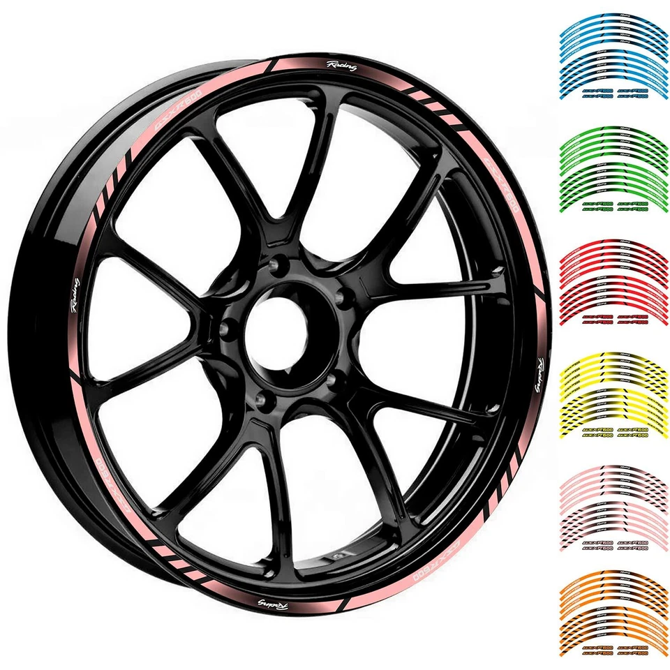 17" 18" "GSXR600" Wheel Rim Tape Decal Stripes Sticker for Suzuki GSXR600 - Image 1 of 1