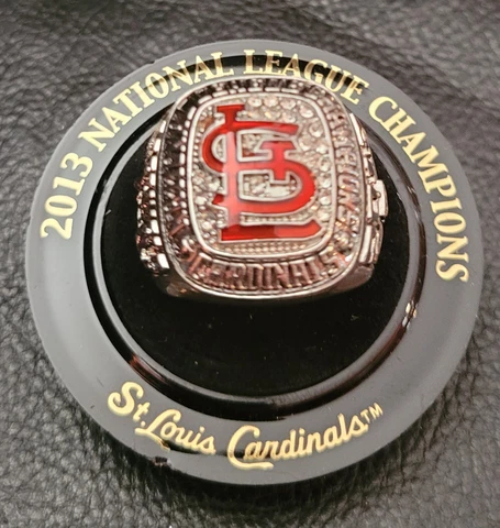 2013 National League Championship Replica Ring StL Cardinals sga 2014 NEW Cover