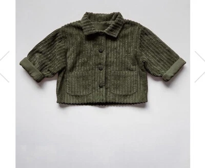 Chaqueta utilitaria de pana vintage The Simple Folk, oliva 2/3 ¡Nueva! $90 Foto 1 de 4