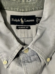 Camisa Polo Ralph Lauren Para Hombre Manga Larga Calce Clásico Talla 2XL Grande y Alta - Imagen 1 de 8