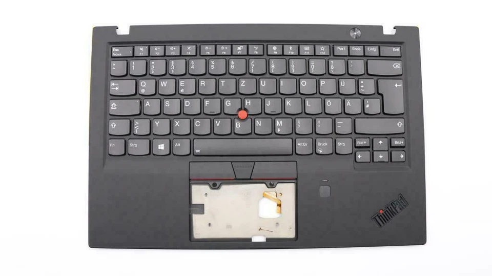 Lenovo THINKPAD Retroiluminación Qwertz Genuino Teclado Alemán X1 Carbon 6th Gen - Imagen 1 de 2