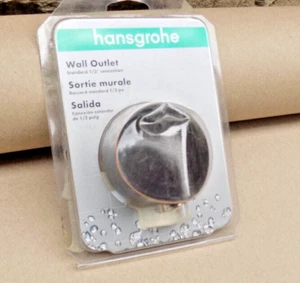Salida de pared de ducha de mano redonda Hansgrohe ORB 27454922 BRONCE FROTADO CON ACEITE - Imagen 1 de 4