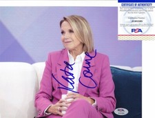 Katie Couric Legendary TV Reporter Signed Autograph 8x10 Photo PSA/DNA COA