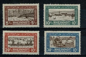 U7052 LIECHTENSTEIN 1928 For the flood-damaged persons MH - Picture 1 of 2