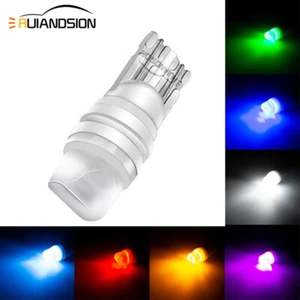 Ruiandsion T10 W5W LED Cuneo RGB Colore Flash Car Turn Side Marker Light DC 12V - Imagen 1 de 7