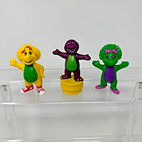 Barney the Dinosaur Figures Baby Bop BJ Stamp 1996 Cover