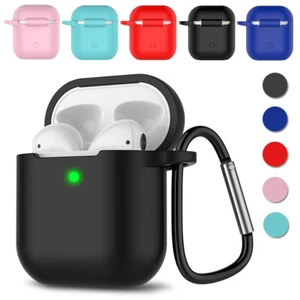 Funda protectora de silicona a prueba de golpes para AirPods 1a/2da generación - Imagen 1 de 34