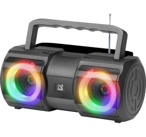 4745090820225 GŁOŚNIK DEFENDER BEATBOX 20 BLUETOOTH 20W ŚWIATŁO/BT/MIC/FM/USB - Zdjęcie 1 z 3