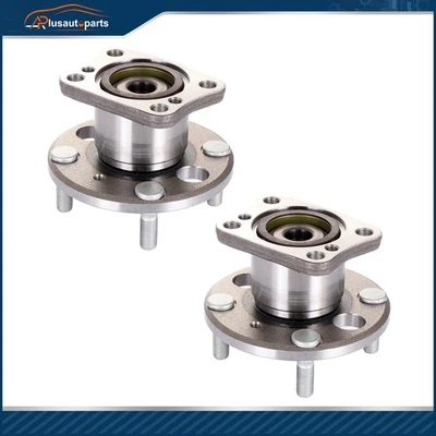 Pair Rear Wheel Bearing Hub Fits 2011-2014 2015 2016 2017 2018 Ford Fiesta FWD Foto 1 de 4