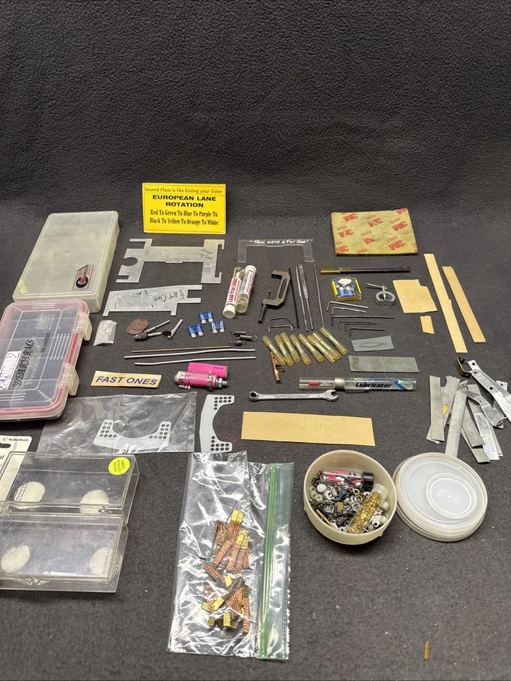 1/24 Ranura Coche Piezas Herramientas Trenzas Herramientas Tecnológicas Contenedores Transparentes Plomo Tiras Lexan Foto 1 de 4