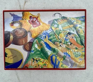 CARTE DA GIOCO VINTAGE ALOHA AIRLINES 1° CLASSE Island Heritage (2 mazzi) 1992 sigillate - Foto 1 di 7