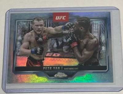 2025 Topps Chrome Ufc Petr Yan Frozen Refractor -4/0 - Image 1 of 3