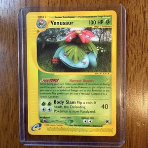 Venusaur 68/165 Expedition E-Reader Rare Pokémon Card LP - Picture 1 of 2