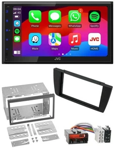 JVC Bluetooth USB MP3 2DIN DAB Autoradio für Jaguar X-Type S-Type 2003-2008 - Bild 1 von 10