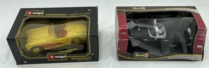 1957 Chevy Corvette & 1956 Ford Thunderbird 1:18 Diecast New in Original Box - Picture 1 of 13