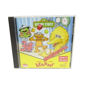Sesame Street: Get Set To Learn PC Game 1996 LN - Picture 1 of 3