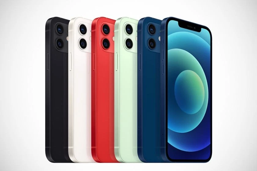 Apple iPhone 12 64 128 256 Schwarz Weiß Rot Grün Blau - Refurbished - SEHR GUT - Bild 1 von 1