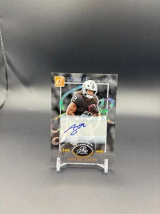 Donruss Ashton Jeanty 2025 clasificación novato retro #10 coincidencia automática de colores/99 - Imagen 1 de 2