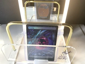 Foil Swamp Dragon's Eye Full Art Basic Land 0289 TDM Magic: The Gathering MTG NM - Foto 1 di 1