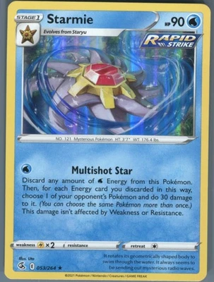 Pokemon Cards - SWSH08: Fusion Strike Starmie - Image 1 of 2