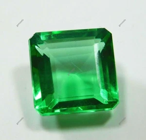 Natural Certified Green Peridot Square Shape 8.70 ct Loose Gemstone - Picture 1 of 6
