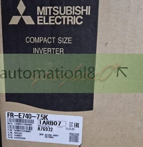 1PC NEW Mitsubishi Frequency Converter FR-E740-7.5K - Picture 1 of 1