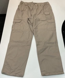 74251 5.11 Tactical Mens Regular Fit Cotton Canvas Cargo Pant 42x34 Khaki - Picture 1 of 3
