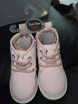 Zapatos First Steps para niñas pequeñas talla 6, 18-24 meses Foto 1 de 3