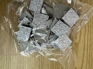 Monster Adventure Terrain - Cracked Style Tile Expansion Pack Paintable - Picture 1 of 2