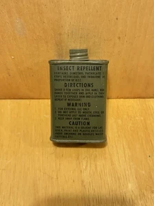 Vintage WWII Militär Blechdose Insektenschutz Davies Young Soap Company voll - Bild 1 von 7
