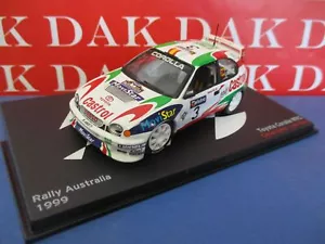 Die cast 1/43 Modellino Auto Toyota Corolla WRC Australia 1999 C. Sainz - Foto 1 di 4
