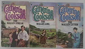 3 Catherine Cookson Mallen Trilogy Vintage Small PB Books Bundle Lot - Picture 1 of 7