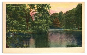 Postkarte Sonnenuntergang am See - Bild 1 von 2