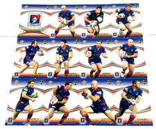 2007 SELECT NRL INVINCIBLE CARD BASE CARD FULL TEAM SET NEWCASTLE KNIGHTS (12)