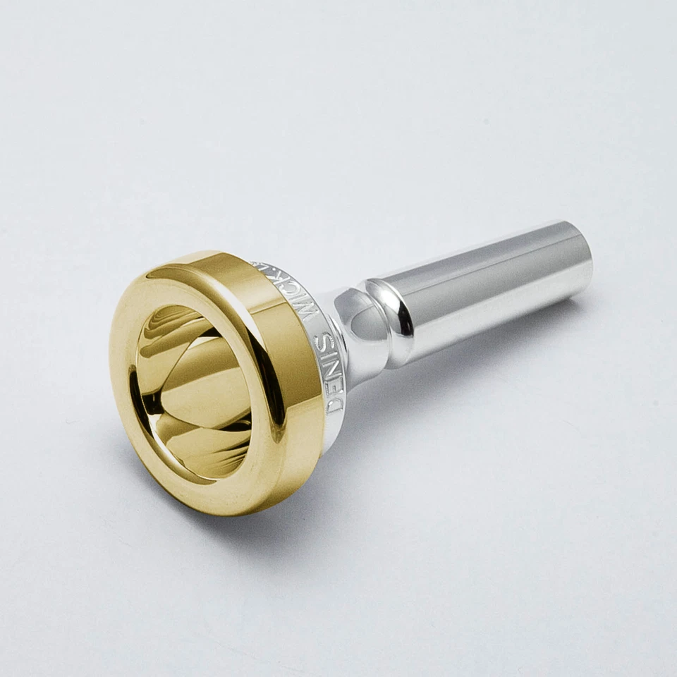 Denis Wick 24k Gold Rim & Cup Trombone Mouthpiece 5al Large Shank
