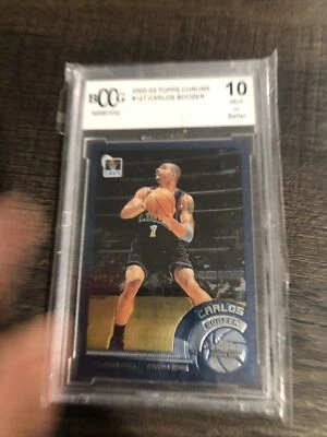 2002-03 Topps Chrome Carlos Boozer # 127 Bccg 10 - Image 1 of 2