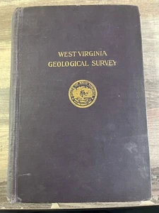 E9 - VINTAGE West Virginia Geological Survey HAMPSHIRE HARDY Moorefield Romney - Picture 1 of 2