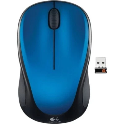 Logitech Wireless Mouse M317 Steel Blue 910-002901 (x) - Image 1 of 2