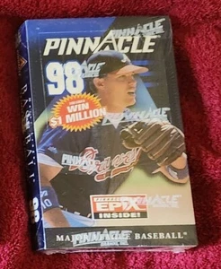 1998 Pinnacle Baseball Factory Sealed Box EPIX Inserts Chipper Jones Rare New!! - Picture 1 of 1