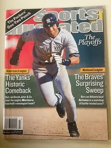 SPORTS ILLUSTRATED MAGAZINE OCTOBER 22, 2001 DEREK JETER THE PLAYOFFS COVER - Imagen 1 de 2