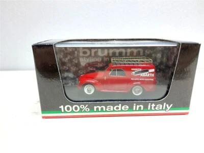 Fiat 500C Furgone Marmitte Abarth Bologna del 1956 - 1/43 Brumm art. R266 - Immagine 1 di 2