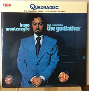 Hugo Montenegro Love Theme From The Godfather Japan LP CD-4 Quadraphonic R4P5026 - Picture 1 of 5
