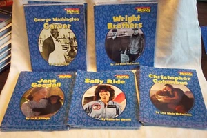 34 Scholastic News Biographies, Goodall Columbus Carver WrightBros Walker SRide - Picture 1 of 9