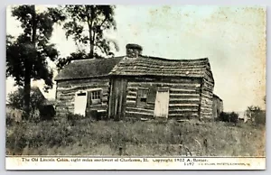 Charleston-Lerna~Original (o representación artística) de Lincoln Log Cabin~CU Williams - Imagen 1 de 2