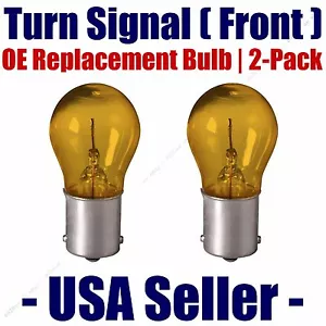 Front Turn Signal/Blinker Light Bulb 2pk - Fits Listed Jeep Vehicles - 1295NA - Picture 1 of 1