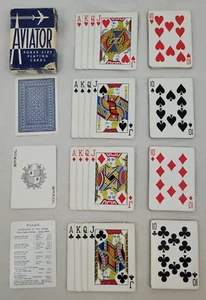 Baraja de póquer ~ AVIATOR/US Playing Card Co ~ Completa - Imagen 1 de 12